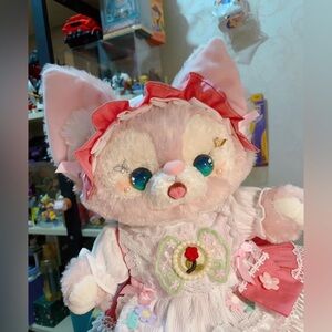 Linabell S plushies with skeletons in handmade costume